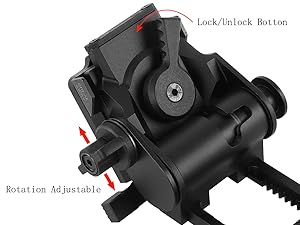Tactical Night Vision Goggle Mount L4G24 PVS15 18 Helmet Mount Accessories 3
