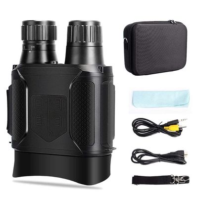 NV400B Night Vision Binoculars with 30mm Lens 2X Optical Magnification 1-2X Digital Zoom 640*480 Video