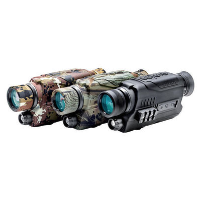 40mm Night Vision Monocular Goggles Telescope With Infrared Imaging 186x83x62MM