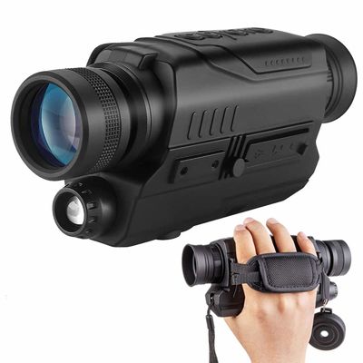 40mm Night Vision Monocular Goggles Telescope With Infrared Imaging 186x83x62MM