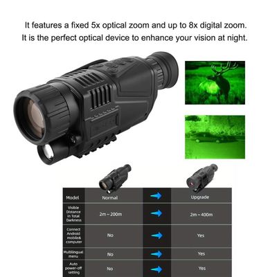 End P1S X Infrared Digital Night Vision Monocular 200m 3.7V Night Hunter Binoculars