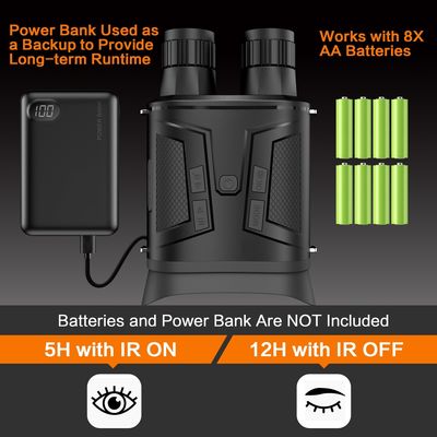 827g Long Distance 2k 1080p Night Vision And Infrared Goggles Thermal Camera Hunting