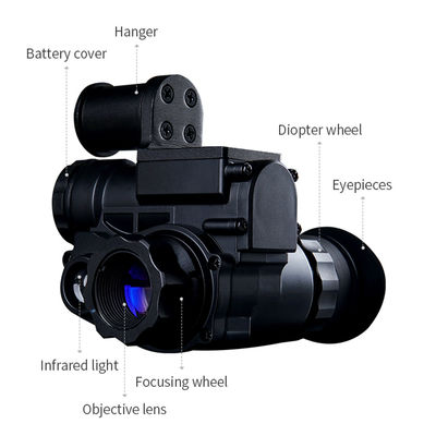 Highly NVG 10 Helmet Mounted Day And Night Record Infrared Night Vision Hunting Scope