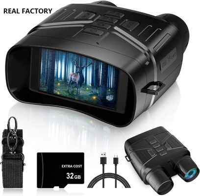 Light Infrared Night Vision Goggles Binoculars For Hunting Customer Logo And Color 6.0V