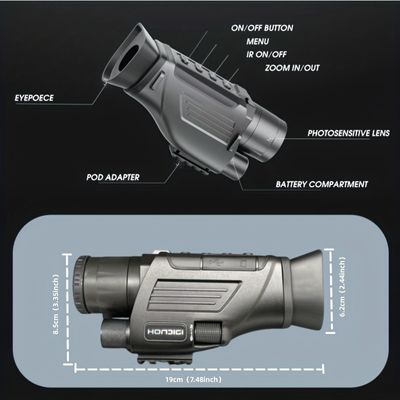 390G Night Vision Monocular Scope Goggles Outdoor Hunting And Wildlife Observation