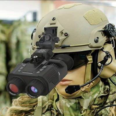 IR Digital Night Vision Binoculars Head Mounted Night Vision System Hmnvs Army