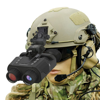 Infrared Ir Night Vision Binoculars 850nm 8X Digital HD Head Mounted For Helmet