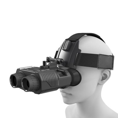 Infrared Ir Night Vision Binoculars 850nm 8X Digital HD Head Mounted For Helmet