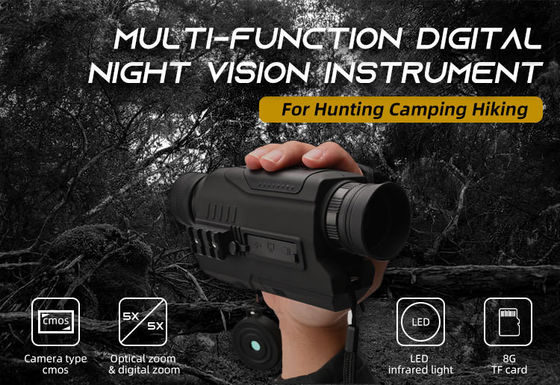 Optical Instruments Military Grade Night Vision Monocular Device Infrared Technology 5x