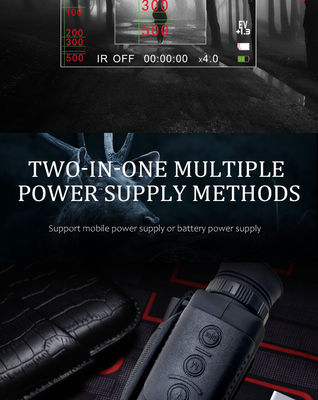 Envg Night Vision Binocular Handheld 6X Digital Hunting Telescope Full Color Nvgs