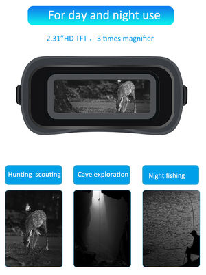 Thermal Night Vision Binoculars 10° Field Of View NV3180 Military