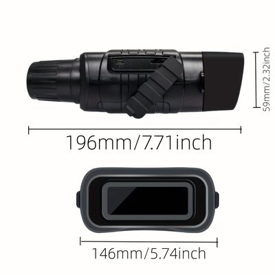4X Magnification BINOCULAR Hunting Digital Camera with 720P IR Night Vision and 5X Zoom
