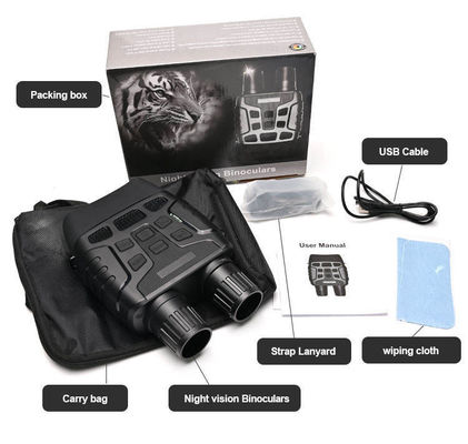 4X Magnification BINOCULAR Hunting Digital Camera with 720P IR Night Vision and 5X Zoom