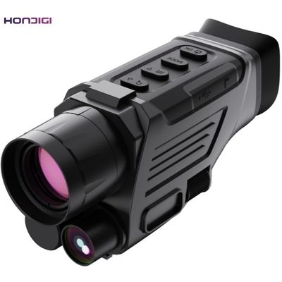 Digital 6x 850nm Night Vision Monocular With 32mm Objective Lens Helmet Mounted