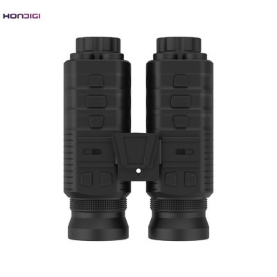 120 Degree Field of View Black Night Vision Helmet with Rechargeable Lithium ion Battery