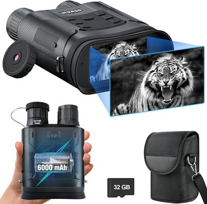 Night Time Vision Binoculars IR Illumination 1.5m-400m 1080P 850NM LED 256GB Day Night