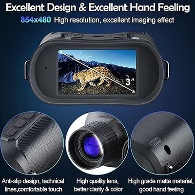 View Night Night Vision Goggles  For Wildlife Watching 34mm Diameter