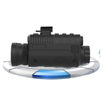 120 Degrees Field Of View Night Vision Helmet with ABS Mounting and 8-Hour Battery Life