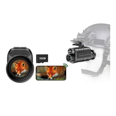 Rechargeable Night Vision Helmet with 120-Degree Field of View and Long Battery Life