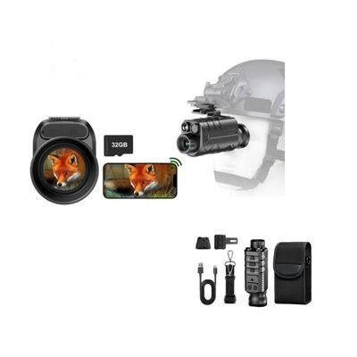 854*480 Display Resolution Night View Device with 9MP Image and Rechargeable Lithium Battery