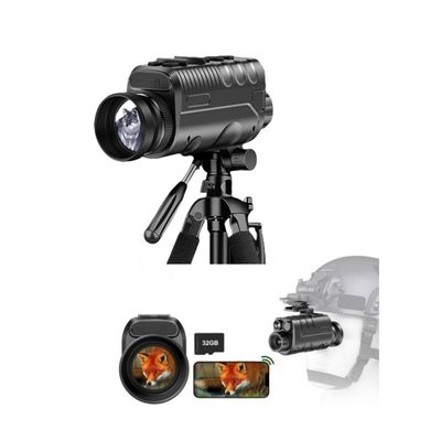854*480 Display Resolution Night View Device with 9MP Image and Rechargeable Lithium Battery