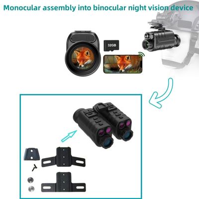 9million Photographic Image Resolution 31mm IR LED Night Vision Goggles 1080P