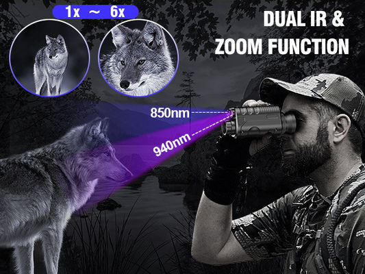 Enhanced Night Vision Goggles Binocular 42M Photo Image Resolution Night Military
