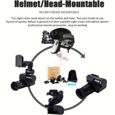 Military Infrared Night Vision Goggles Torches For Low Light Surveillance Reconnaissance