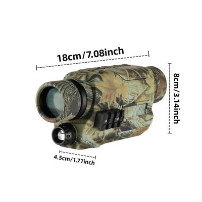 5X Magnification Night Vision Monocular 3X Digital Zoom Infrared Night Vision Glasses