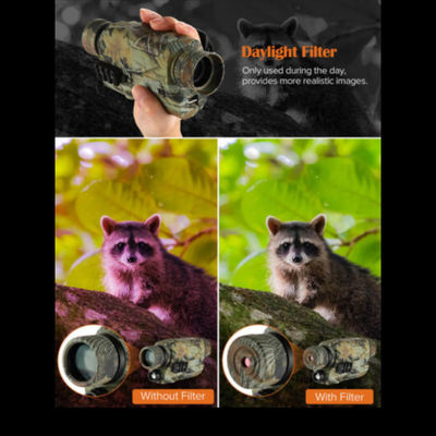 5X optical magnification Night Vision Monocular for Outdoor Wildlife Observation