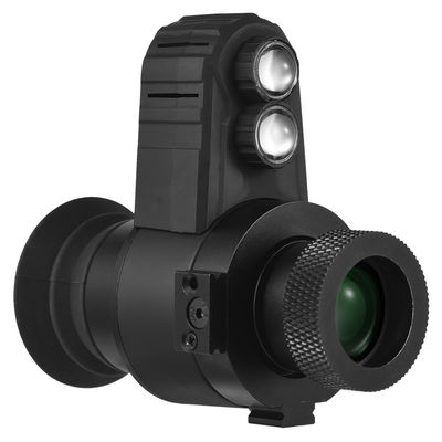 300-meter infrared monocular night vision device with digital reticle.