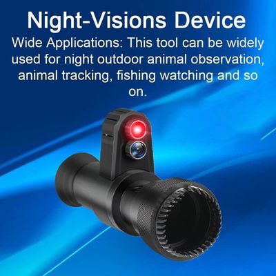 Monocular Crossing Cursor Digital Night-Visions Device Infrared Day Night Use Night-Visions Device 500M Full Black Viewing Distance 4X Digital Night-Visions Device
