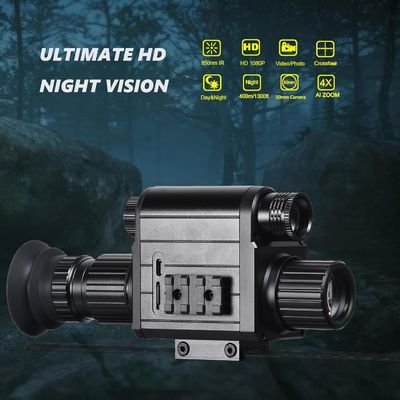 M5 Digital 1080P Day &amp; Night Vision Rifle Scope Hunting Monocular Camera with 850 or 940nm IR (M5-50-IR940-GP)