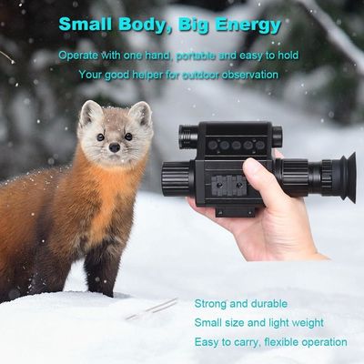 M5 Night Vision Scope, Infrared Digital Night Vision Monocular FHD 1080P Hunting Surveillance in Total Darkness, 32GB Memory Card for Photo and Video Storage