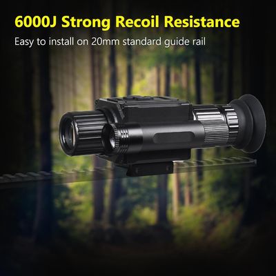 Digital Night Vision Monocular HD 1080P Infrared Night Vision Scope with 5X AI Zoom Video Recording, Hunting Night Vision Camera for Surveillance & Wildlife Observation