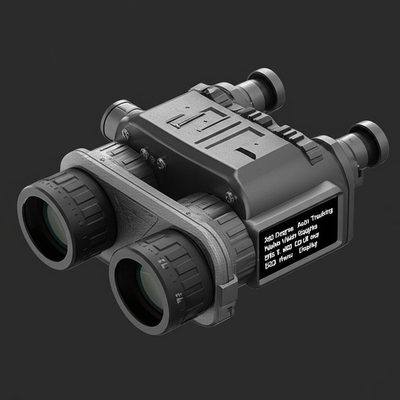 360 Degree Auto Tracking Night Vision Goggles with 1.5 6.4 Degrees Viewing Angle and 800 X 480 OLED Display DSD Menu Display