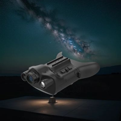 6000mAh Battery & Laser Rangefinder Night Vision Binocular with 30MP Photos