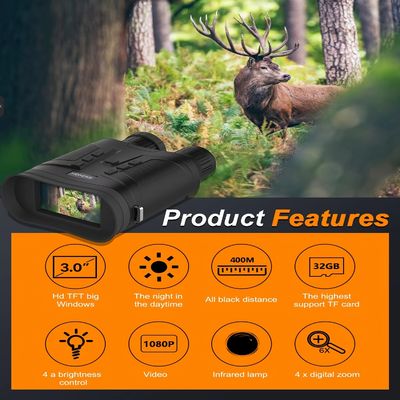 Mini80 6X Telescope 32GB 800m Outdoor Night Vision Binocular for Bird watching