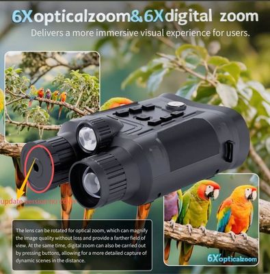 Binocular Night Vision Capture 4K Footage 40MP Shots with Long-Lasting 6000mAh Power