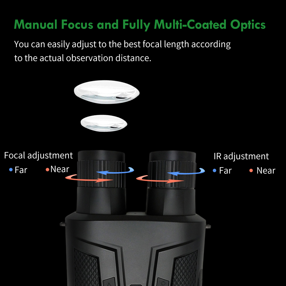 Digital Night Vision Binoculars Infrared Night Vision Goggles for ...