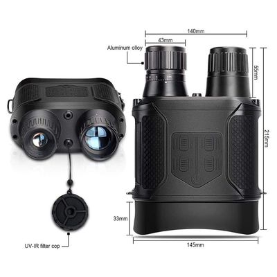 NV400B Night Vision Binoculars with 30mm Lens 2X Optical Magnification 1-2X Digital Zoom 640*480 Video