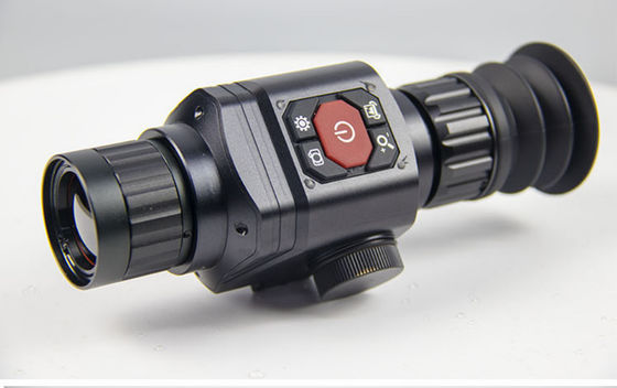 Hunting Rifle Scope with 384x288 Infrared Resolution and 1024x768 Optic Resolution for 200~400° Focal Adjust