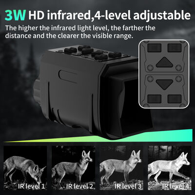 Hunting Night Vision Monocular with 4K Video 40MP Resolution and 6x Zoom for Fishing & Security
